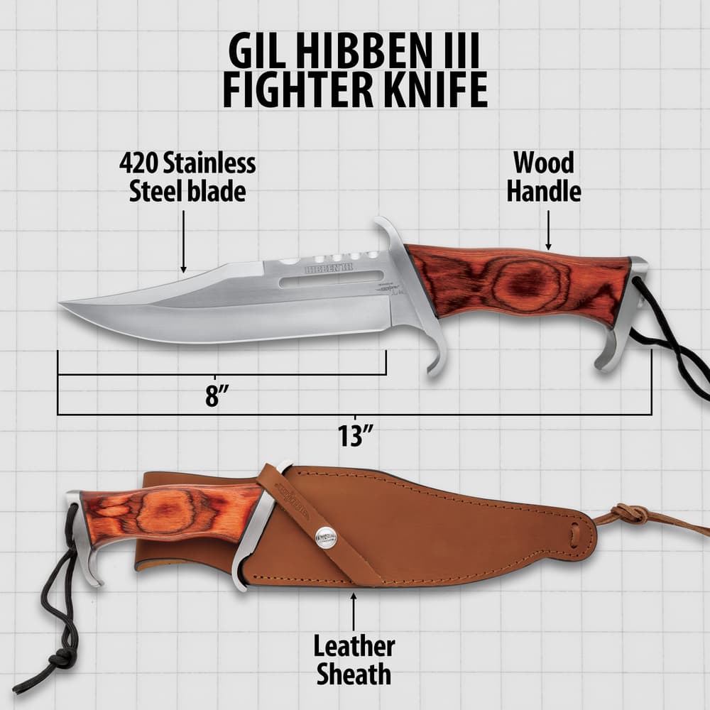 Gil Hibben III Fighter Knife