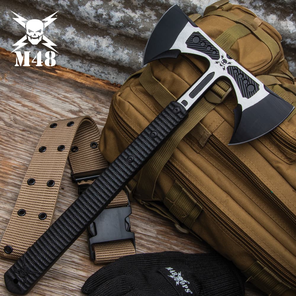 United Cutlery takes its classic and popular M48 Tomahawk design and gives it double the cutting and chopping power image number 0