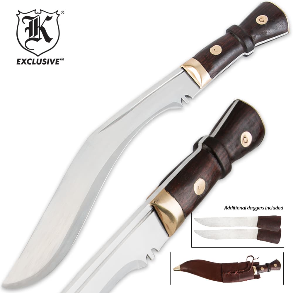 Regimental Kukri Fixed Blade Knife image number 0