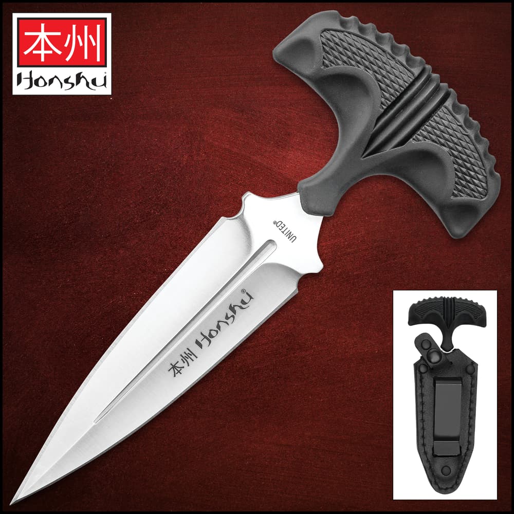 United Cutlery Large Honshu Push Dagger - Silver image number 0