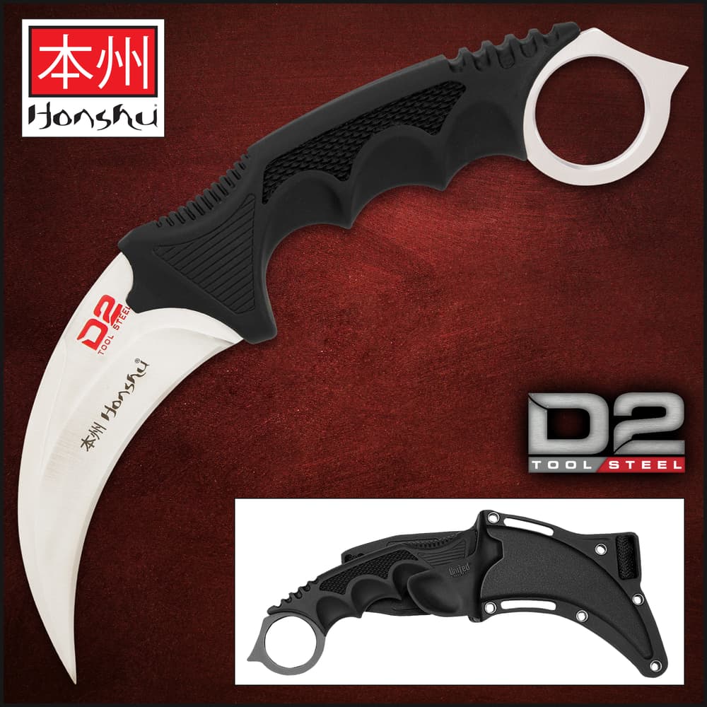 When you need an easily concealed, serious self-defense weapon, this karambit knife is exactly what you are looking for image number 0