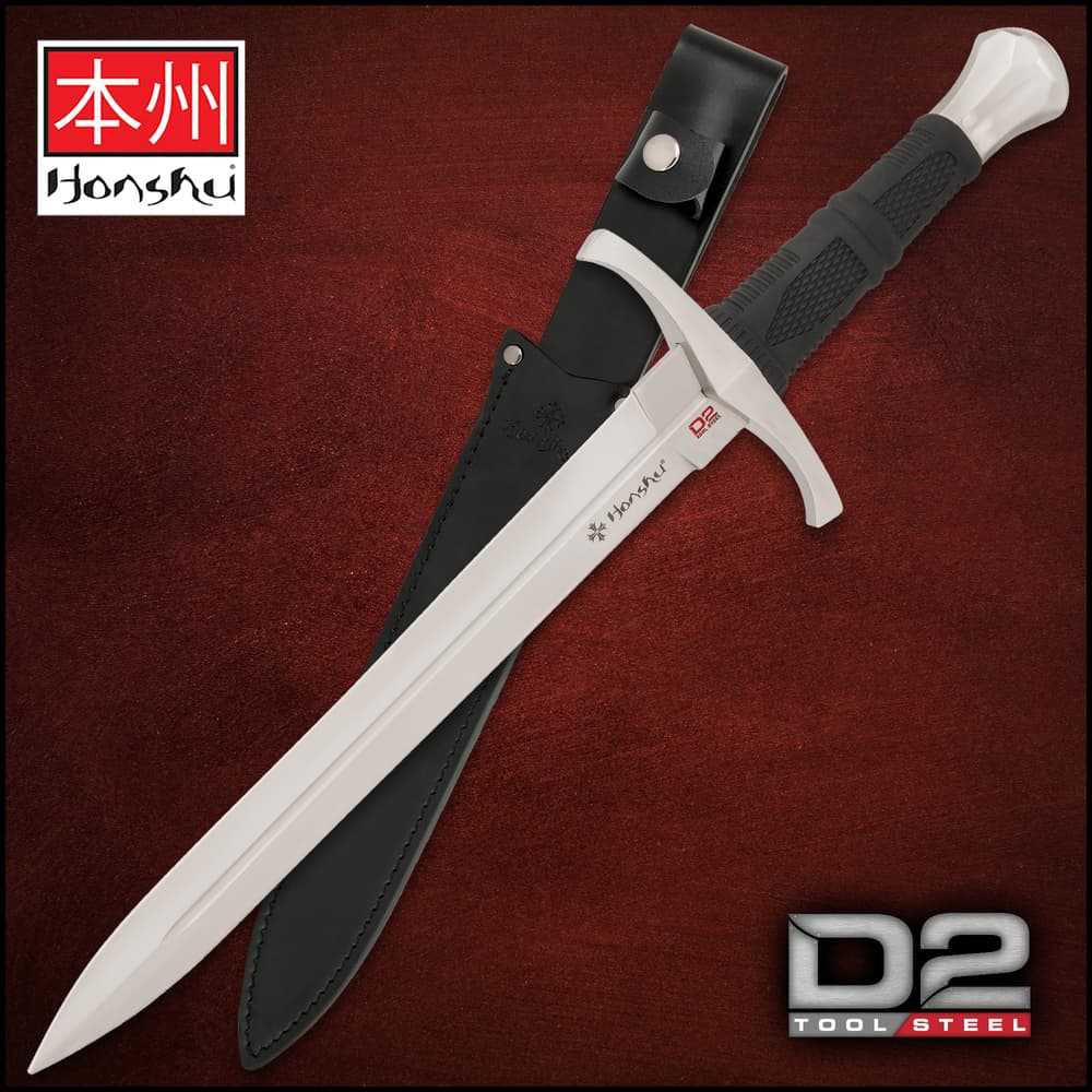 The Honshu Crusader Quillon Dagger in D2 steel. image number 0