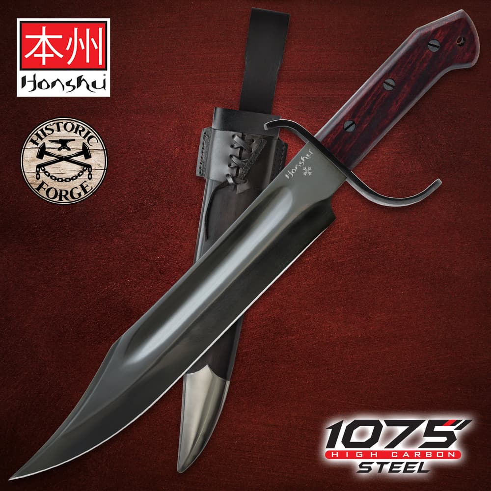 Views of the Honshu Pioneer Bowie in and out of its sheath image number 0