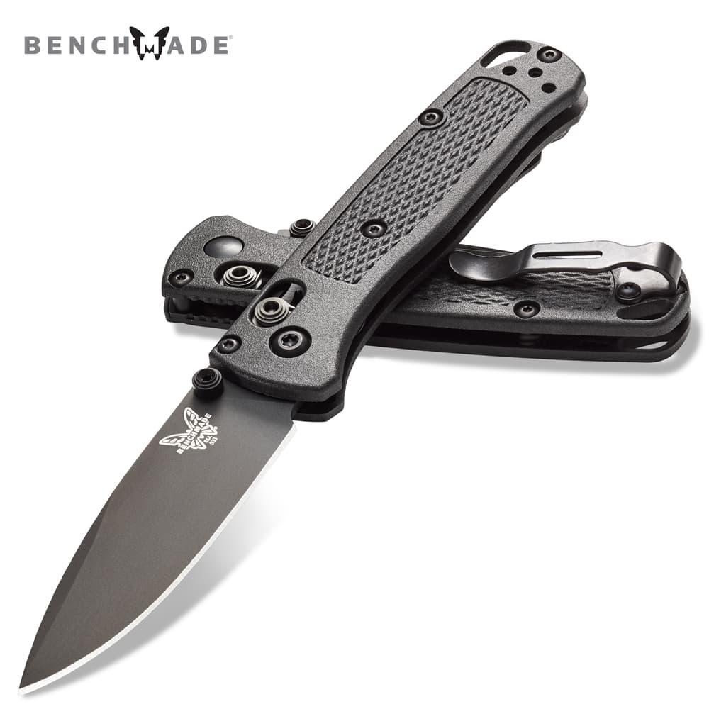 Full image of the Benchmade Mini Bugout Folder Knife. image number 0