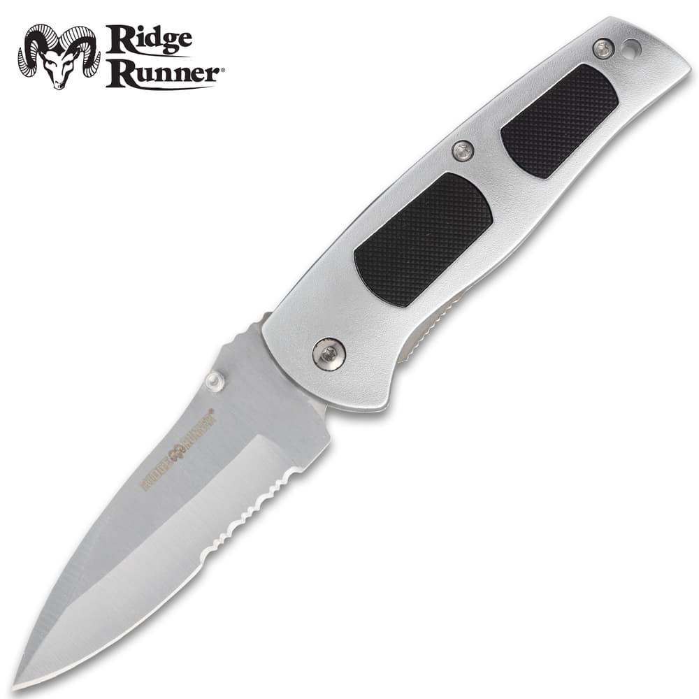 Ridge Runner Serrated Pocket Knife image number 0