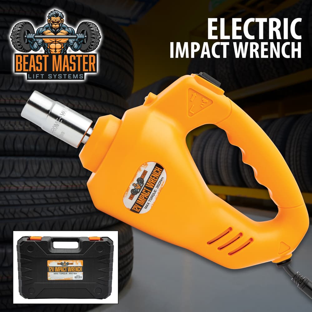 Full image of the Beast Master Electric Impact Wrench. image number 0