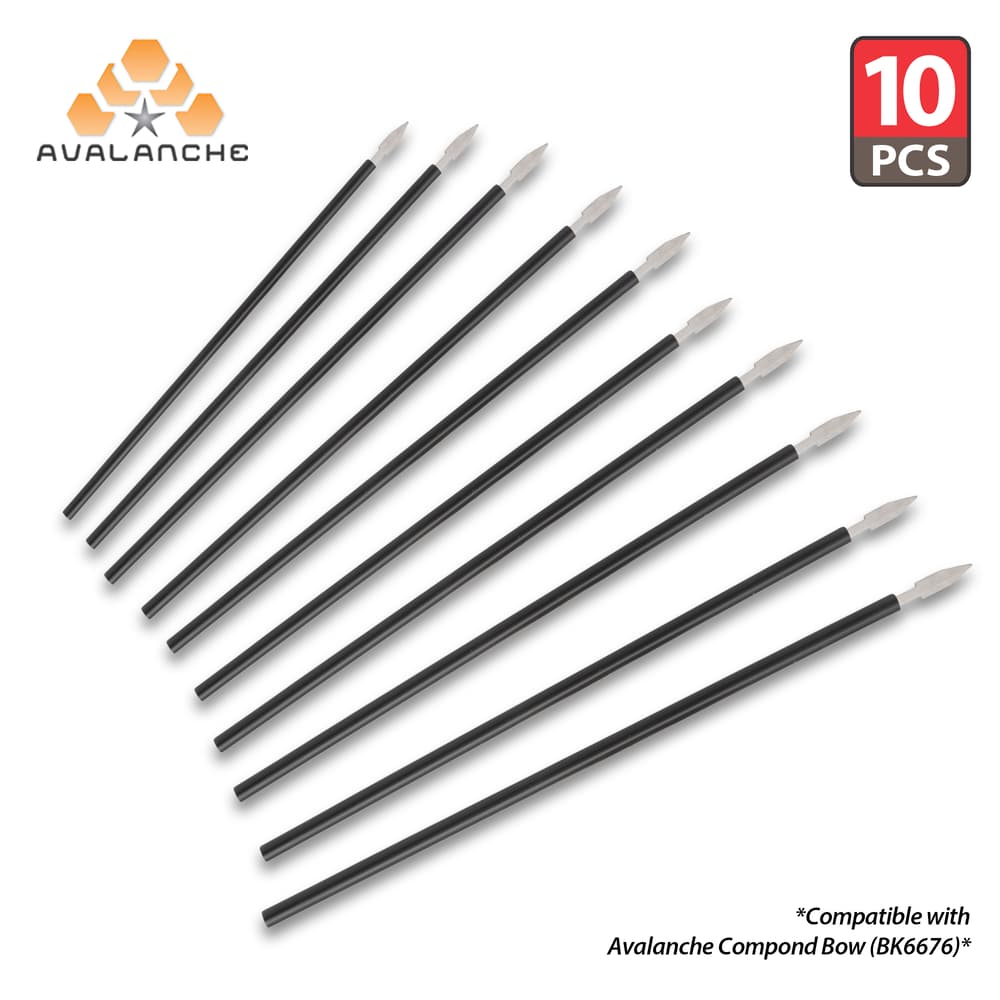 Avalanche Novelty Compound Bow Shafts 10pcs image number 0
