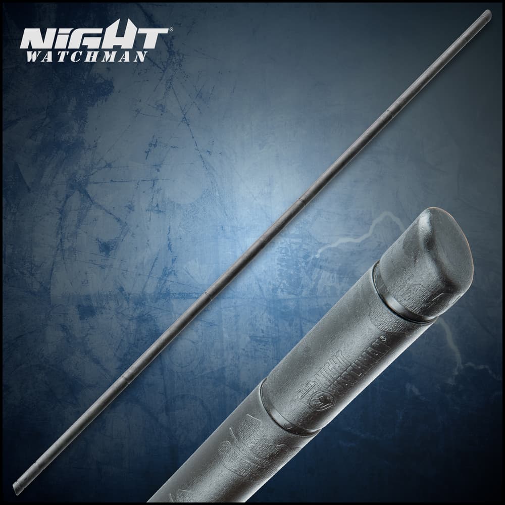 Night Watchman Bo Staff - Polypropylene Construction, Perfect Balance And Weight - Length 6’ image number 0