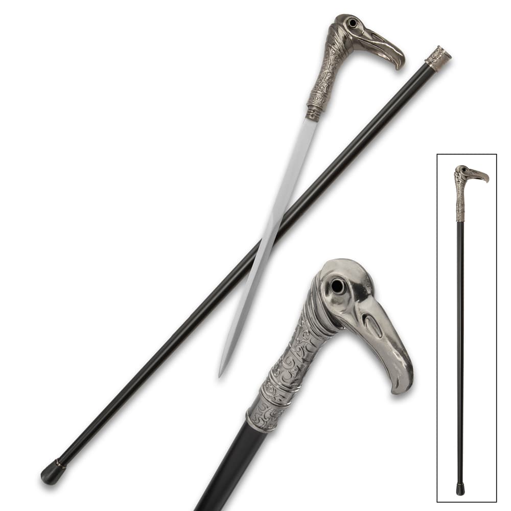 Vulture Head Assassin Sword Cane image number 0