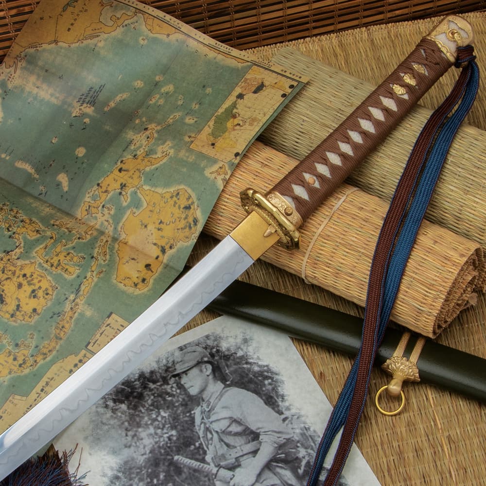 This Navy Officer Sword makes a distinguished presentation award for distinguished service or an excellent display piece for an office image number 0
