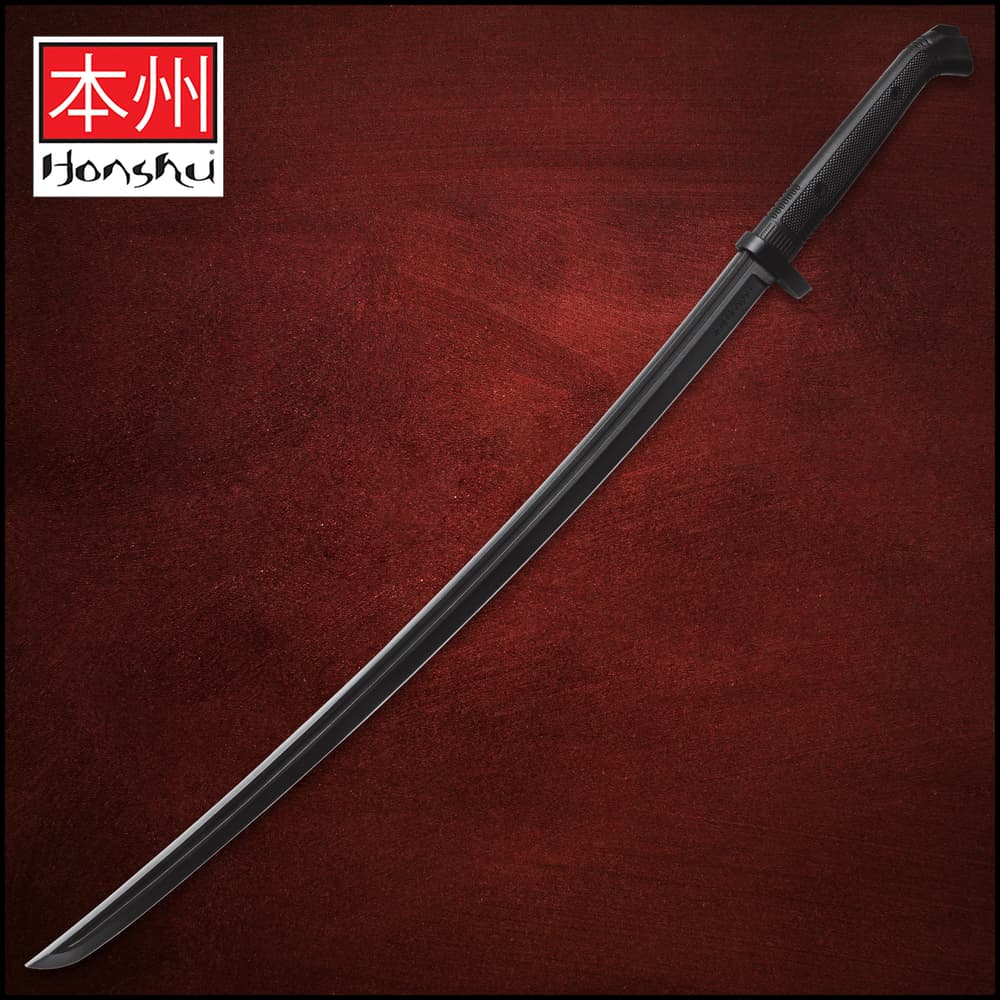 Honshu Practice Katana - One-Piece Polypropylene Construction, Textured Handle, Mimics Real Katana, For Training - Length 41” image number 0