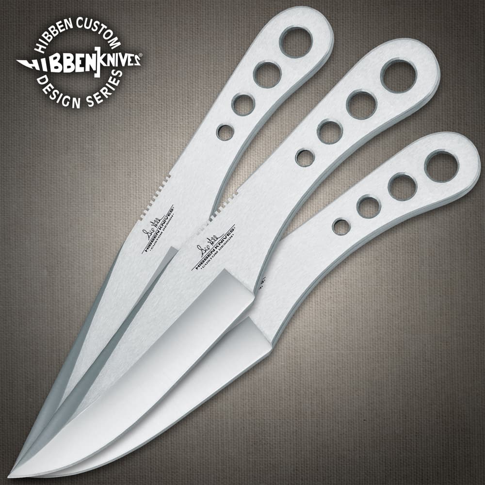 Gil Hibben Large Throwing Knife Set image number 0