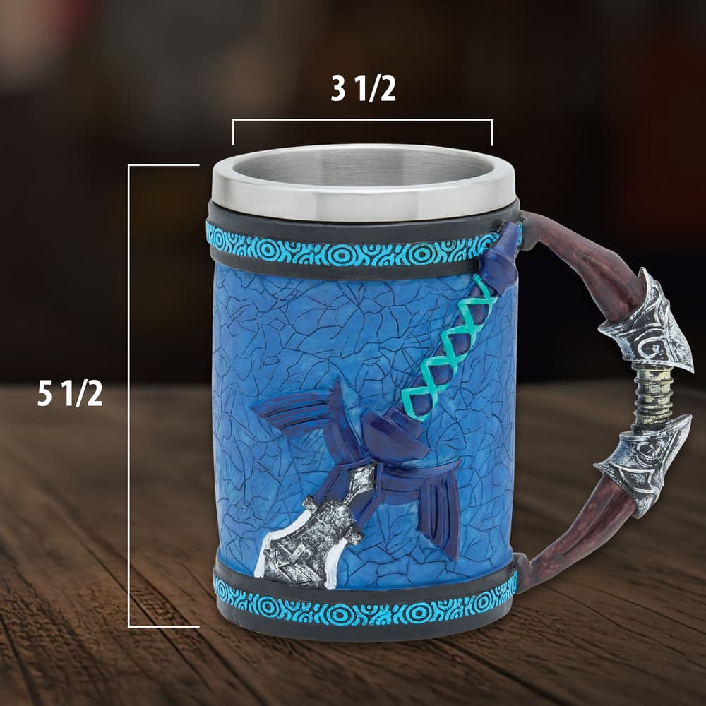 スーパーセール 目玉商品 Zelda Construction, Resin Cast Cold Mug Sculpted その他