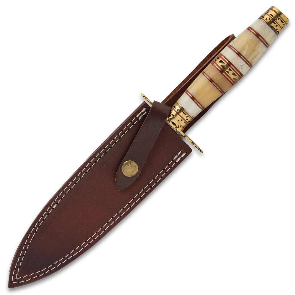 Timber Wolf Joaquin Handmade Dagger, Fixed Blade Knife - BUDK.com