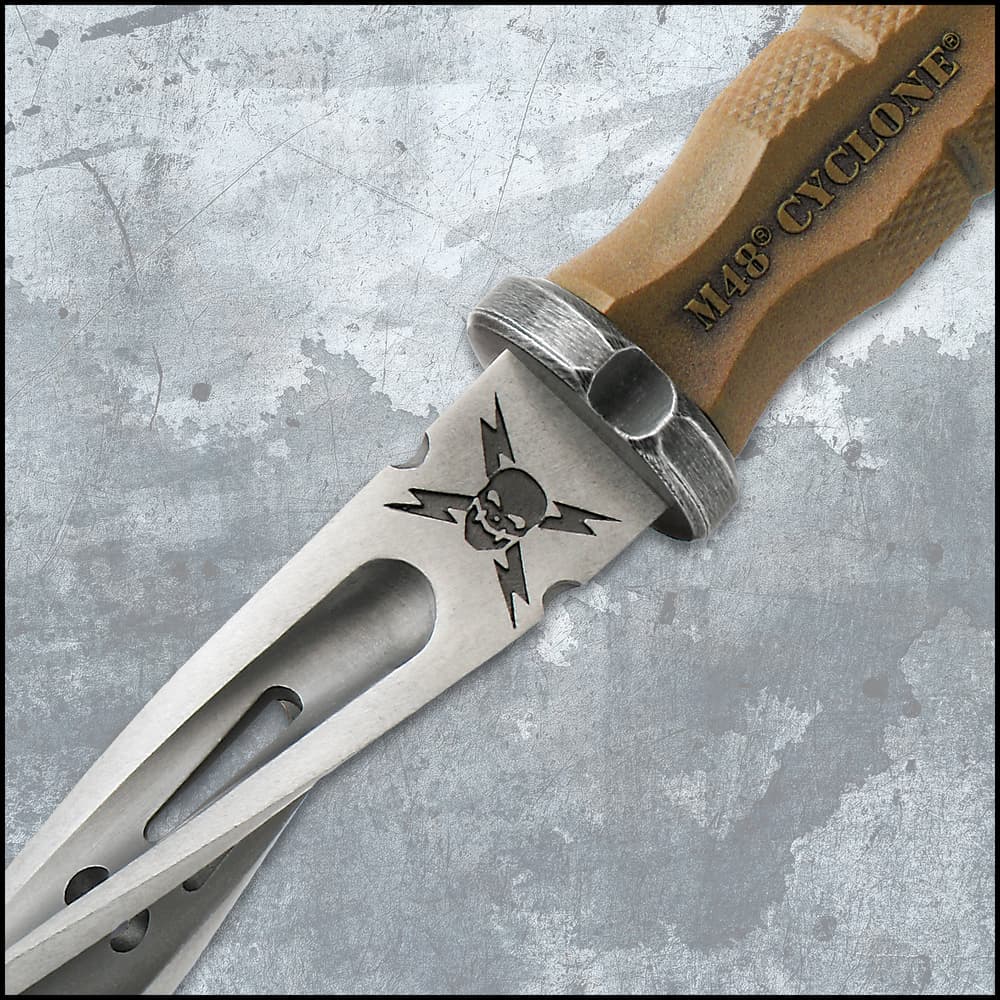 M48 Battle Scarred Series Tan Cyclone – Cast Stainless Steel