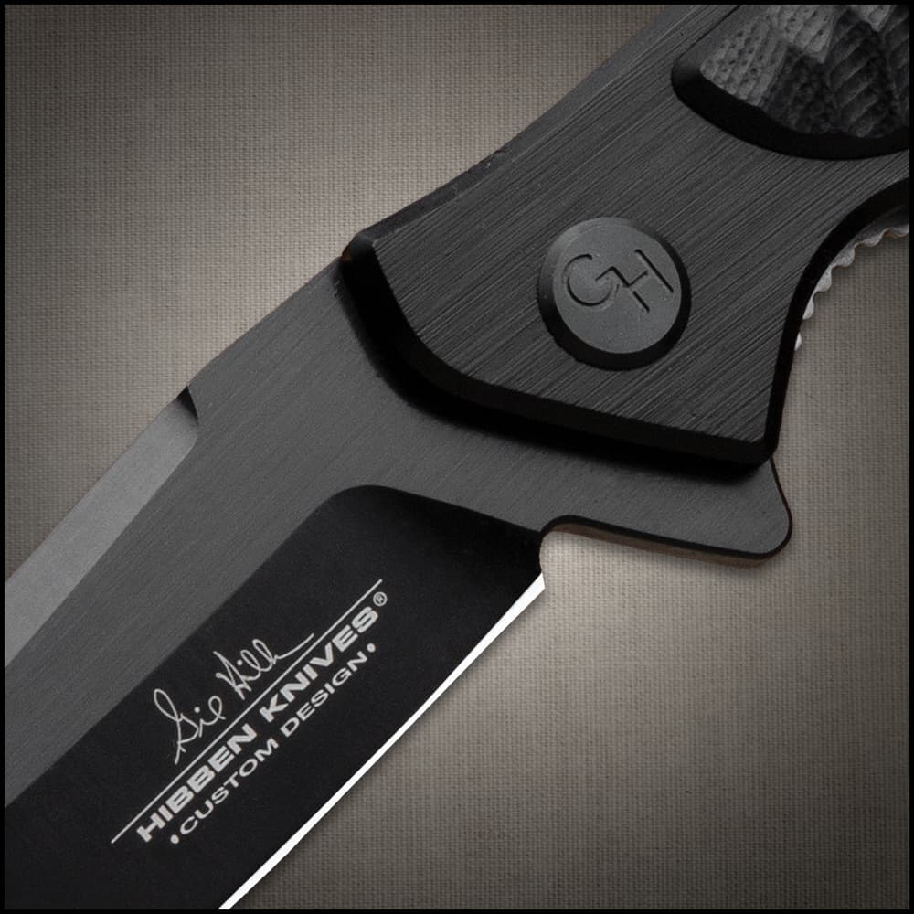 お歳暮ならオンライン Hibben Black Steel Stainless 7Cr17 – Knife Pocket Whirlwind バーベキュー・調理用品