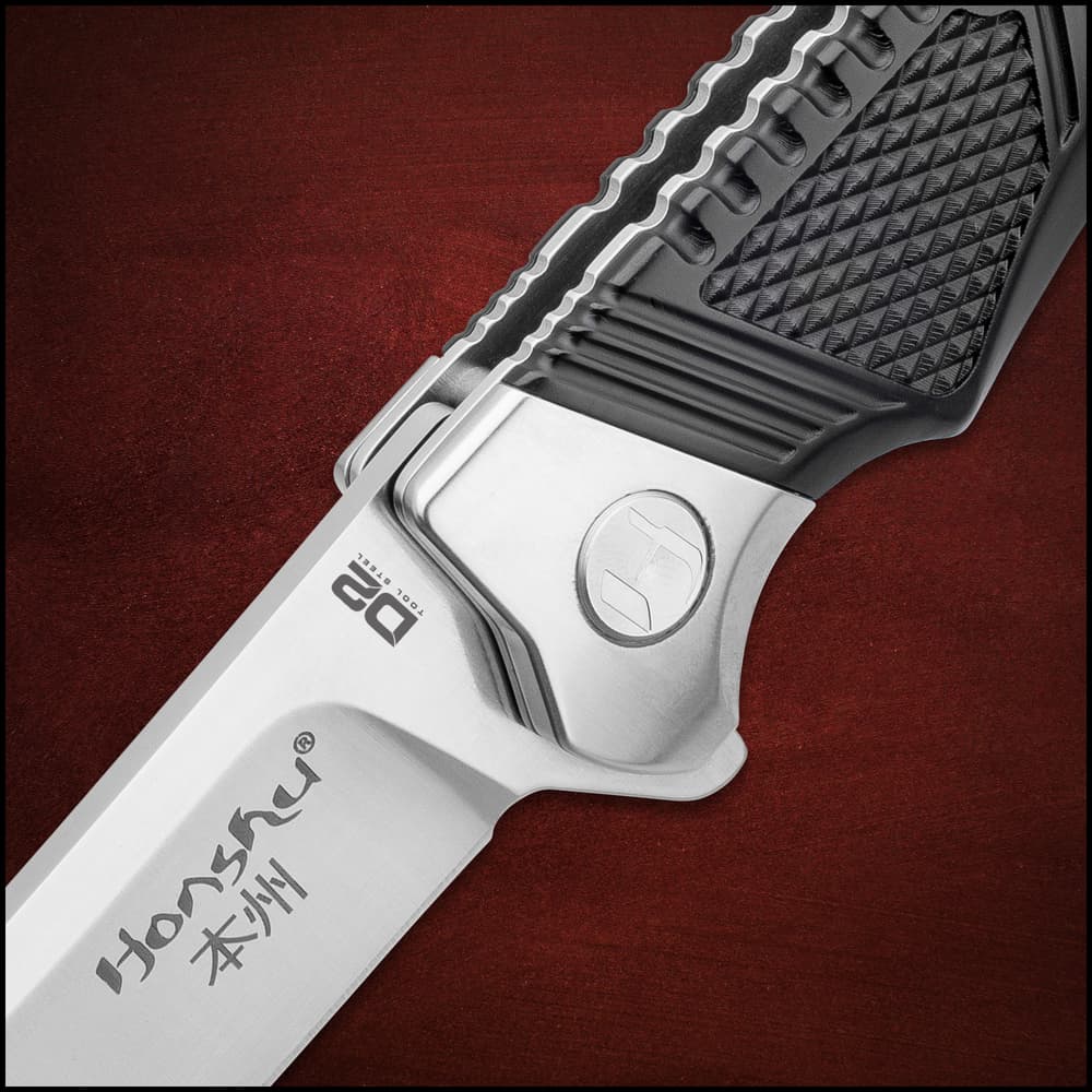 Honshu Premium Sekyuriti Ball Bearing Opening Pocket Knife – D2