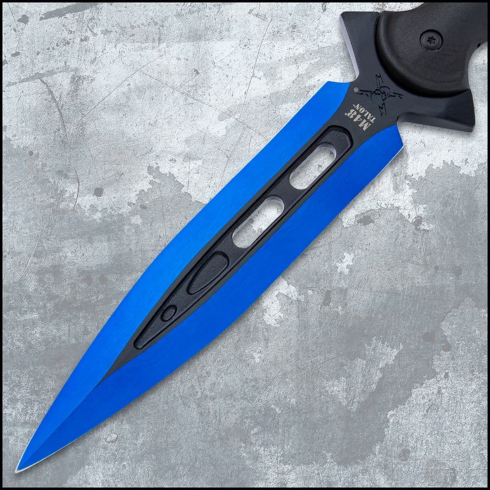 M48 Kommando Blue Talon Survival Spear And Sheath – Cast Stainless