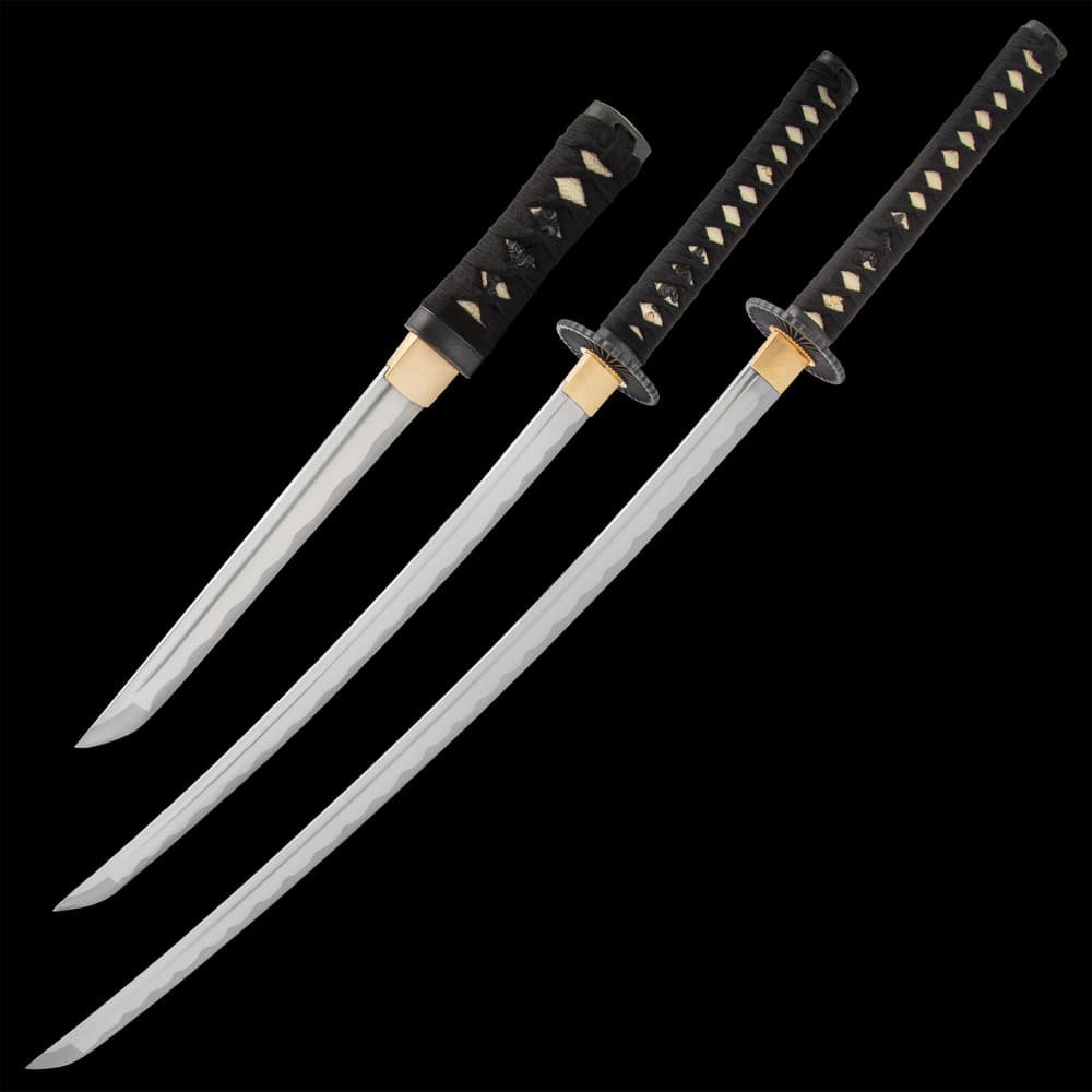 Kojiro Crimson Hand-Forged Katana Set & Stand