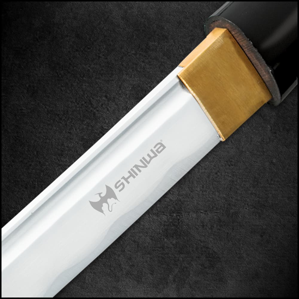 新政　紫舟　No.6 Sisyu-type Shinwa Sleek Black Shirasaya Sword