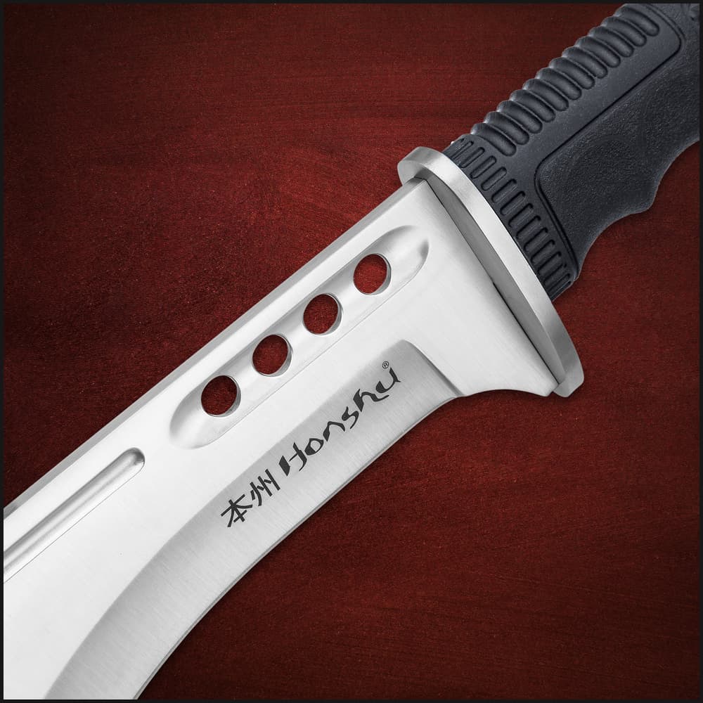Honshu Boshin Kukri with Genuine Leather Belt Sheath - BUDK.com