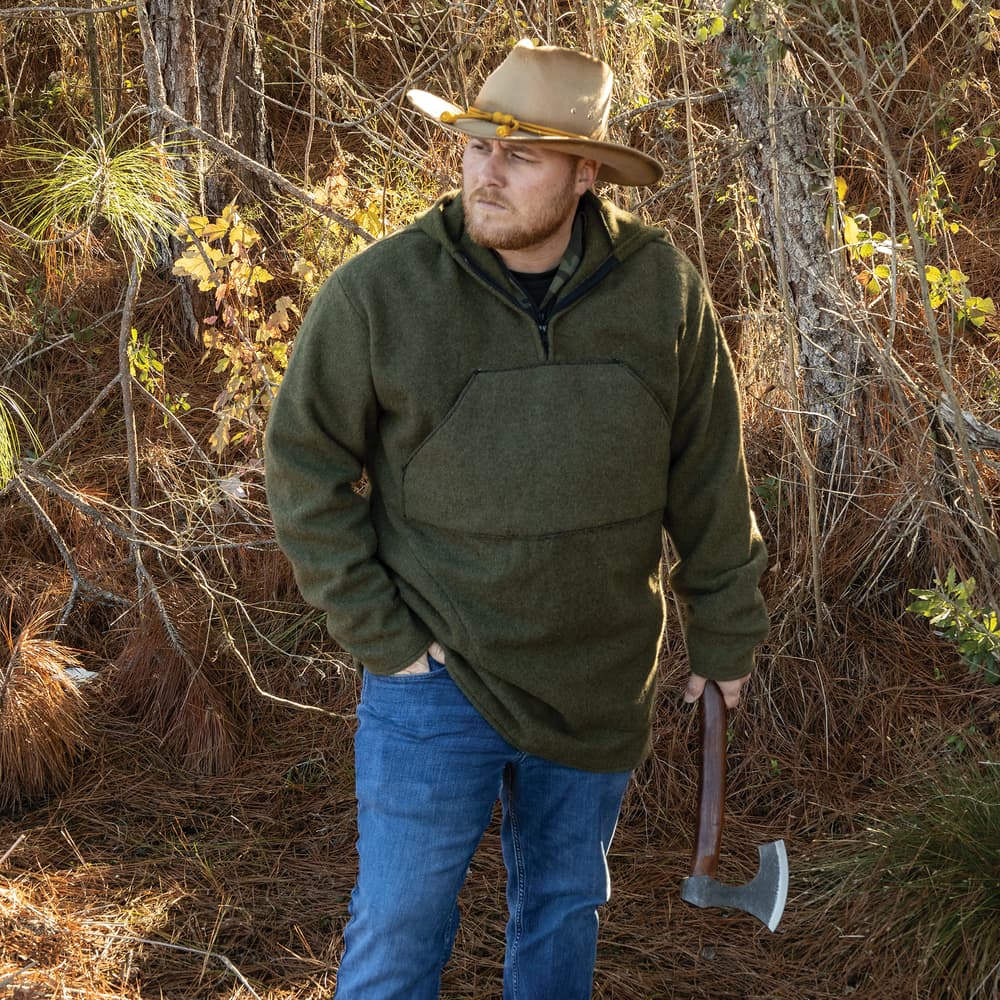 Spartan Wool Anorak Jacket at CHKadels