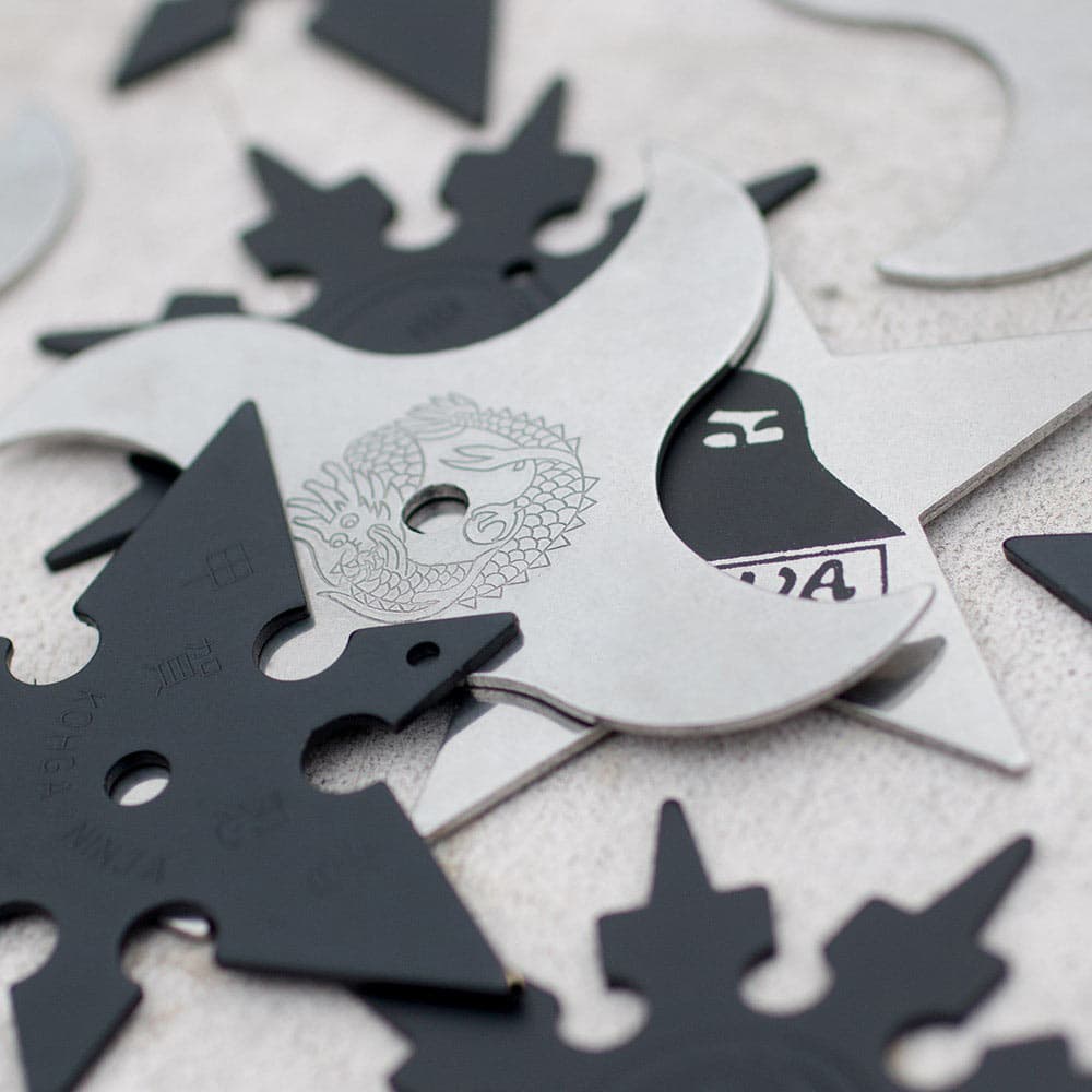 Master Ninja Dozen Throwing Stars Set
