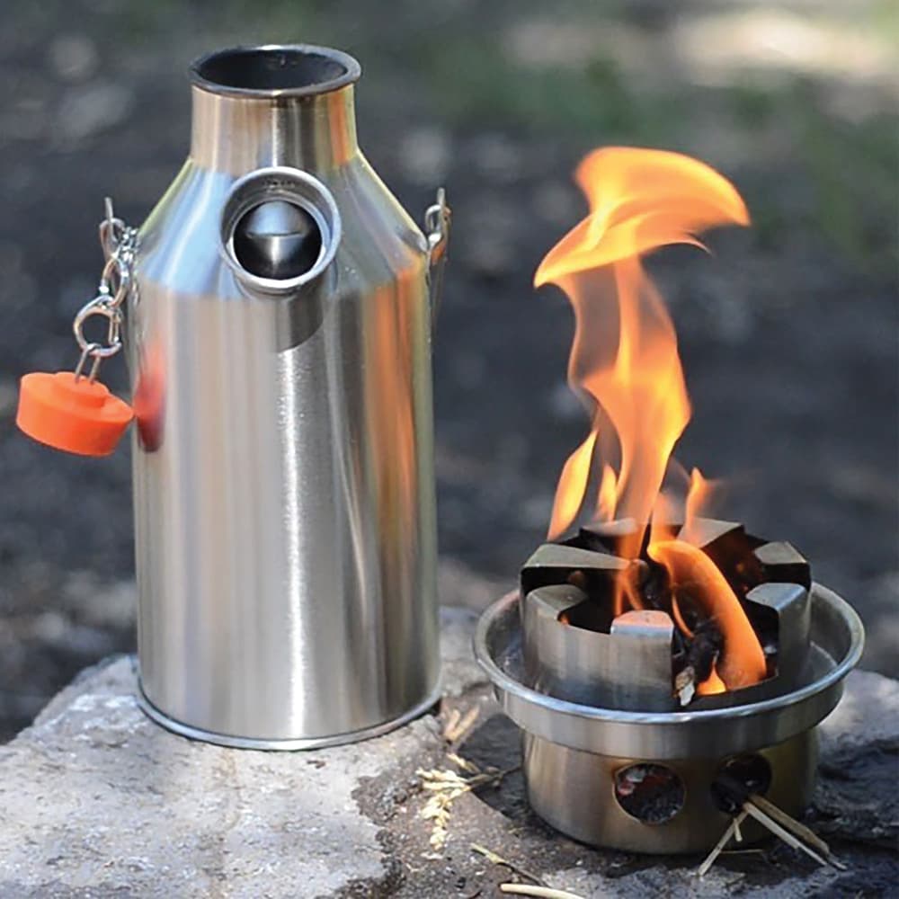 Kelly Kettle Small Trekker And Kit Includes