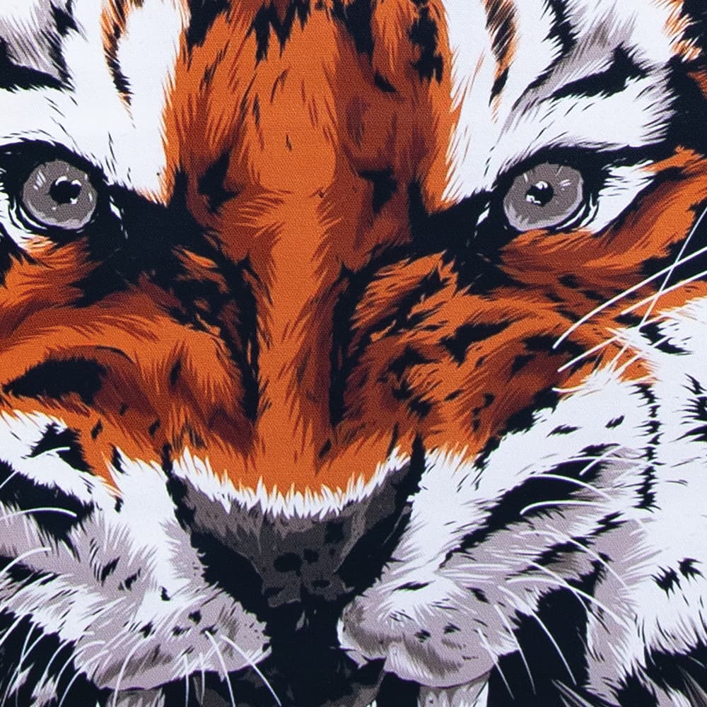 Japanese Tiger Hanging Scroll - Banner Wall Art, 47.5