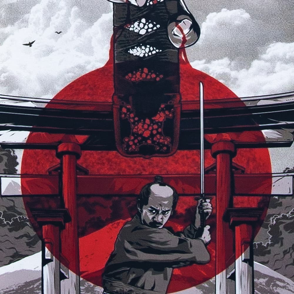 Japanese Rising Sun Hanging Scroll - Banner Wall Art, 47.5\, image size:1000x1000