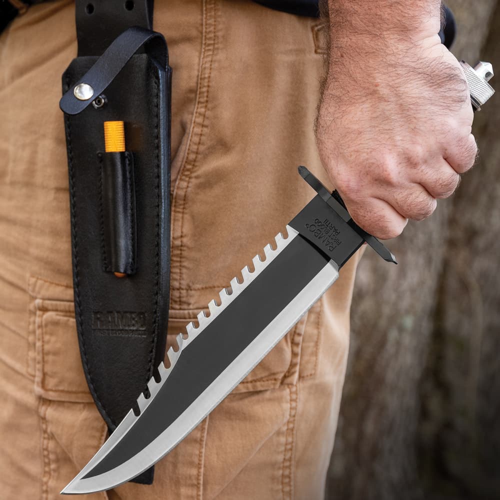 Rambo 2 Knife - First Blood Fixed Blade | BUDK Rambo 2 Knife - First Blood Fixed Blade | BUDK