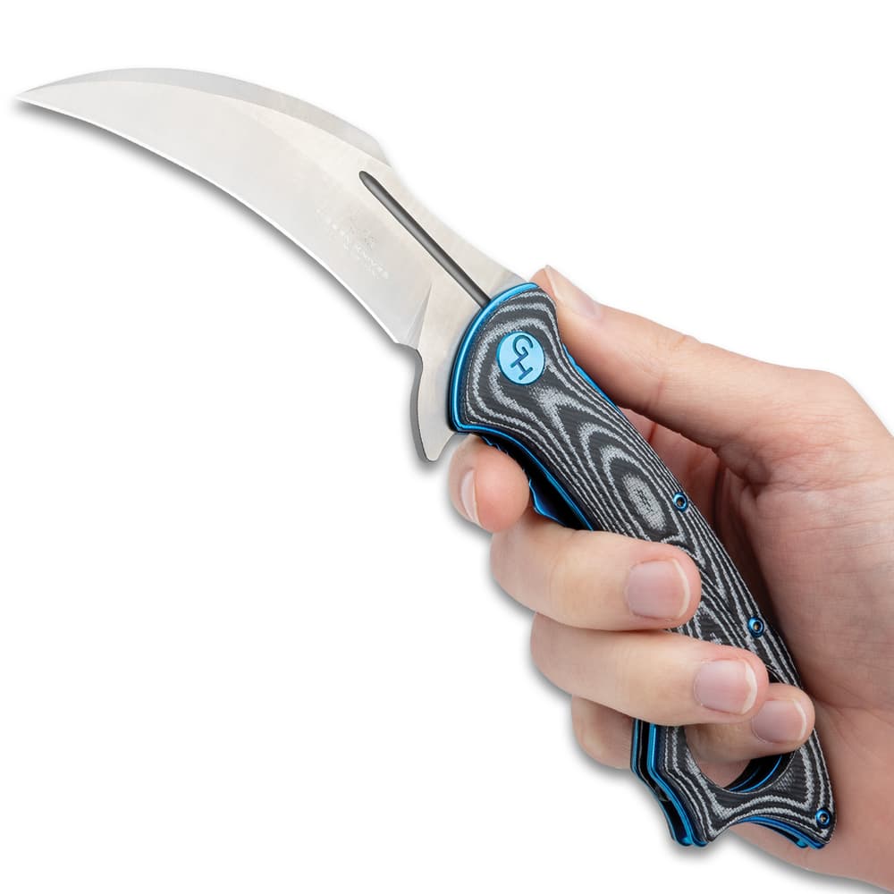 Gil Hibben Warbird Folding Karambit - 7Cr17 | BUDK.com