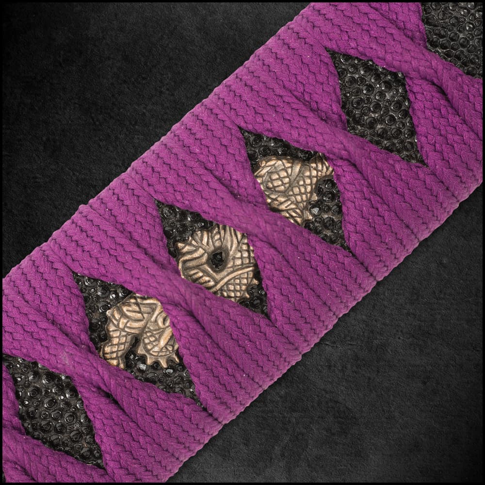 Shinwa Purple Serpent Katana And Scabbard