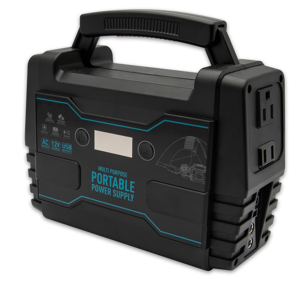 Portable Power Station 42,000 MAH – Tough ABS Construction, Tough