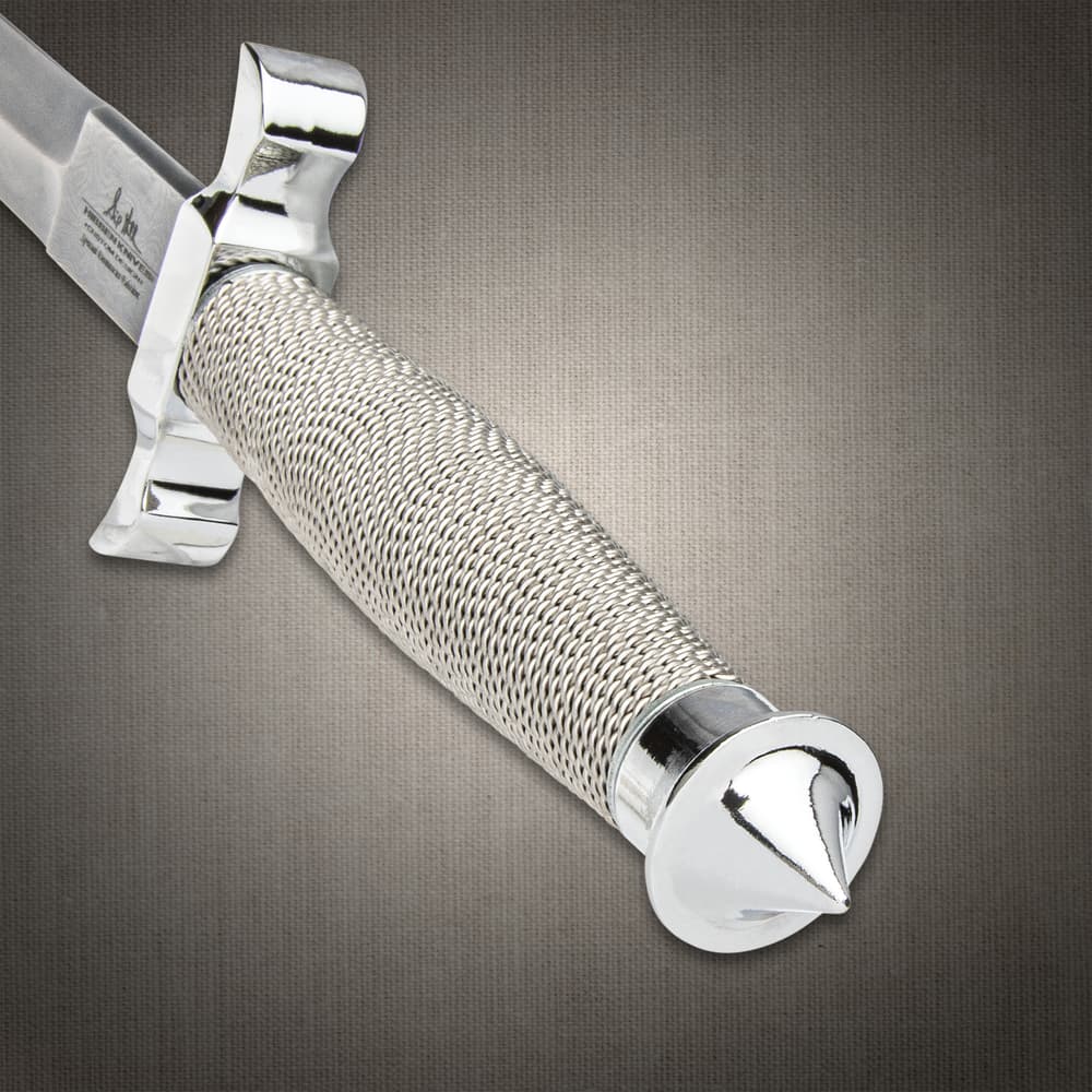 Gil Hibben Silver Shadow Knife Damascus
