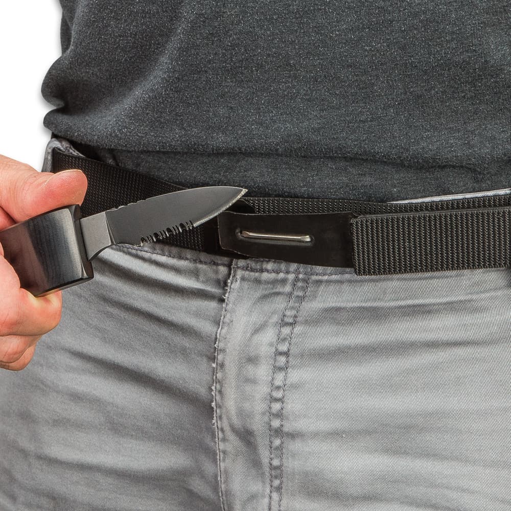 Belt Buckle Hidden Knife: Concealed Safety Essential