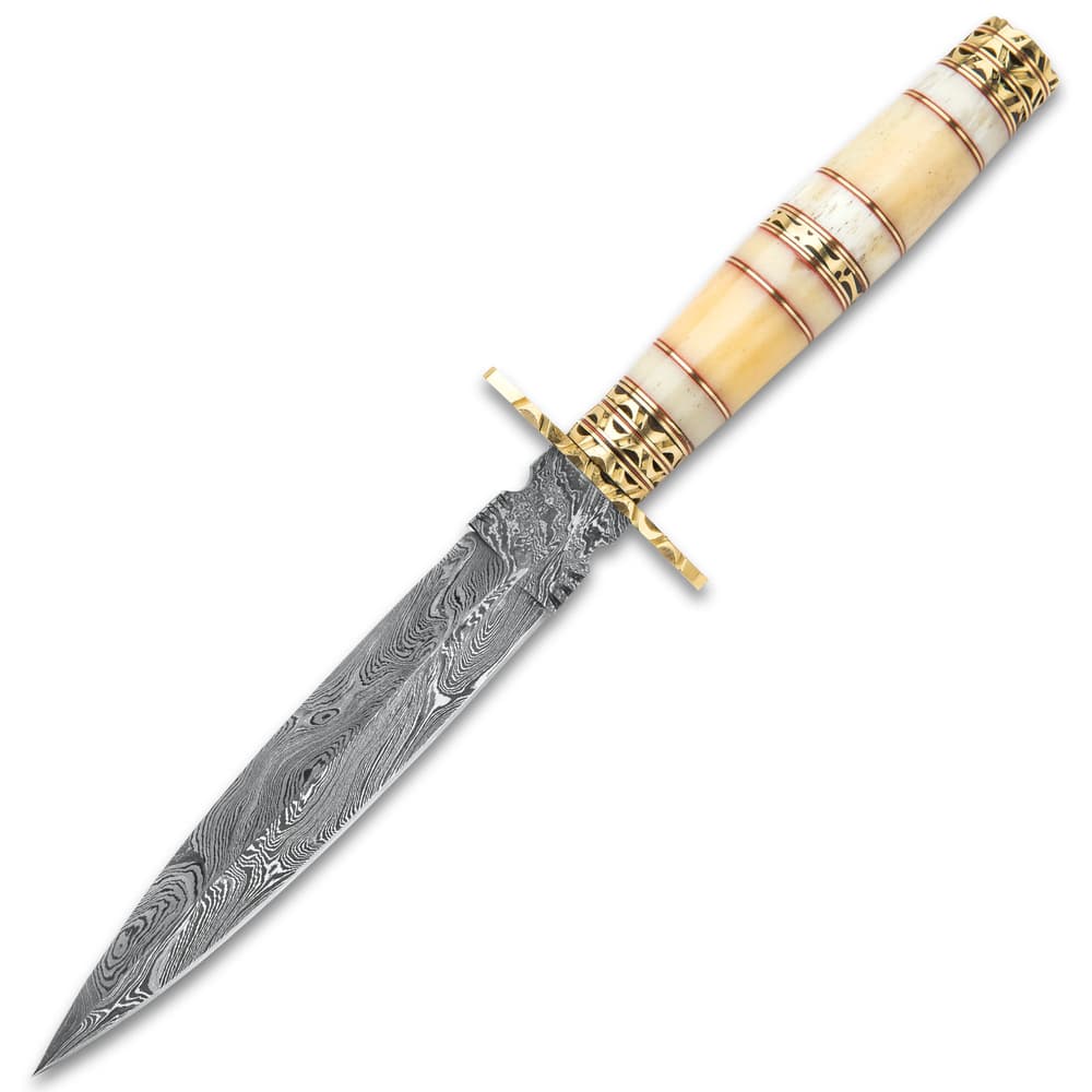 Timber Wolf Joaquin Handmade Dagger, Fixed Blade Knife - BUDK.com