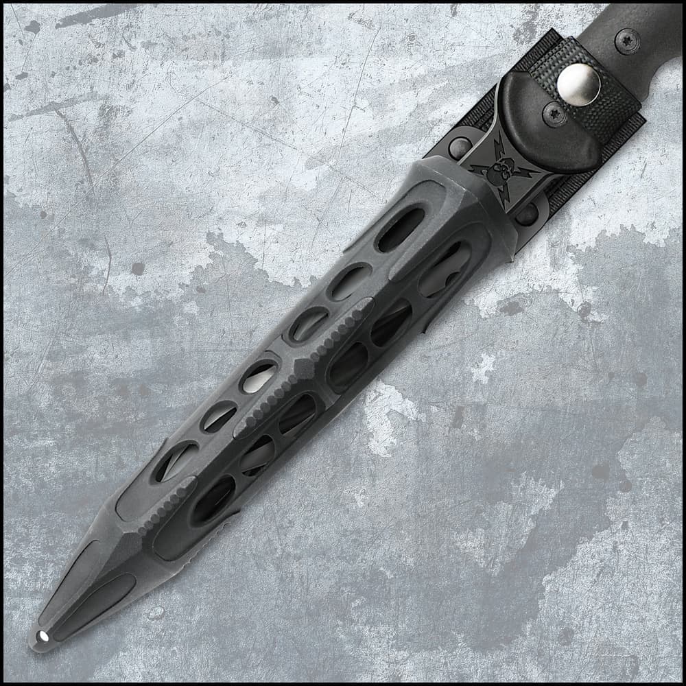 M48 Cyclone Spear With Vortec Sheath – Cast Stainless Steel Blade