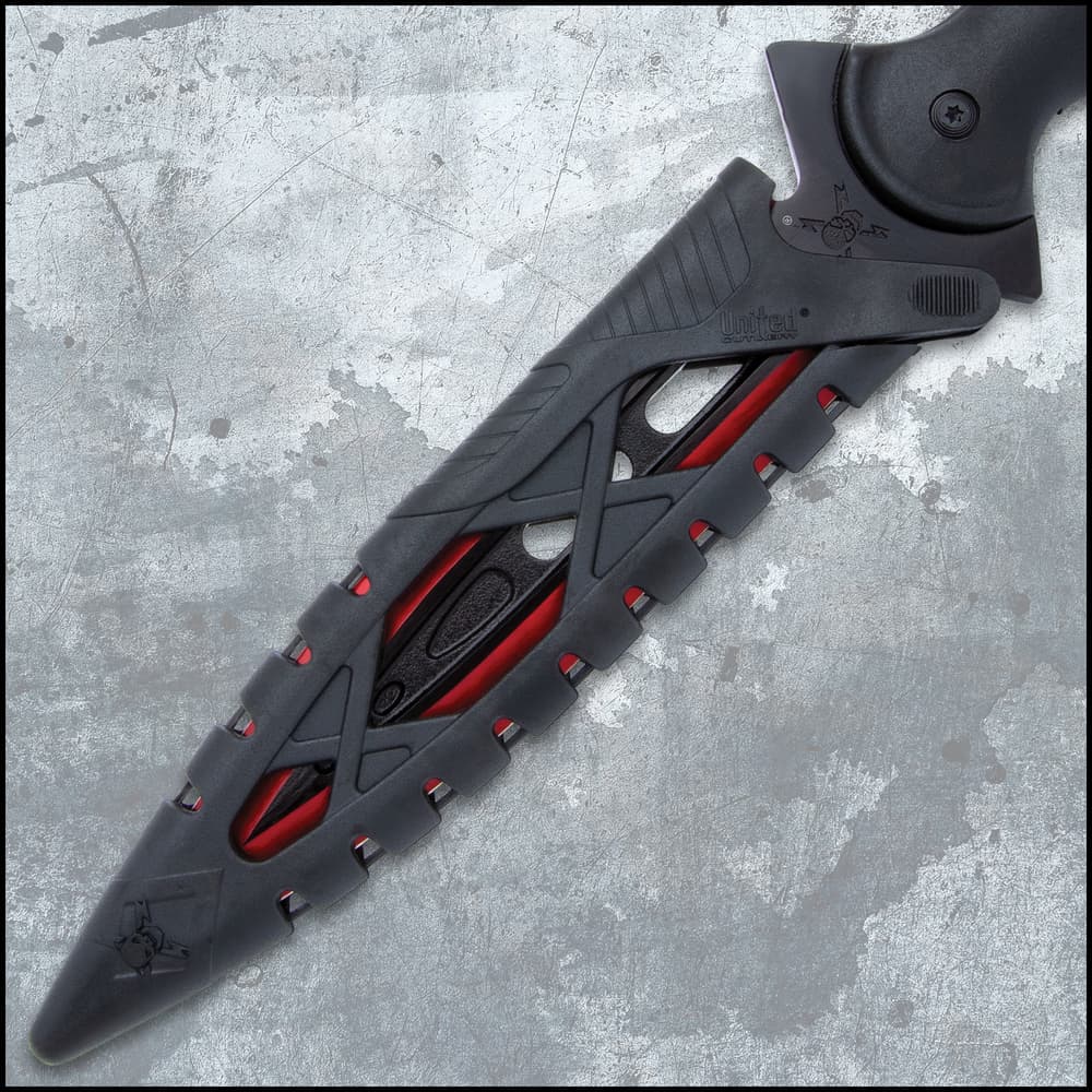 M48 Kommando Red Talon Survival Spear And Sheath – Cast Stainless