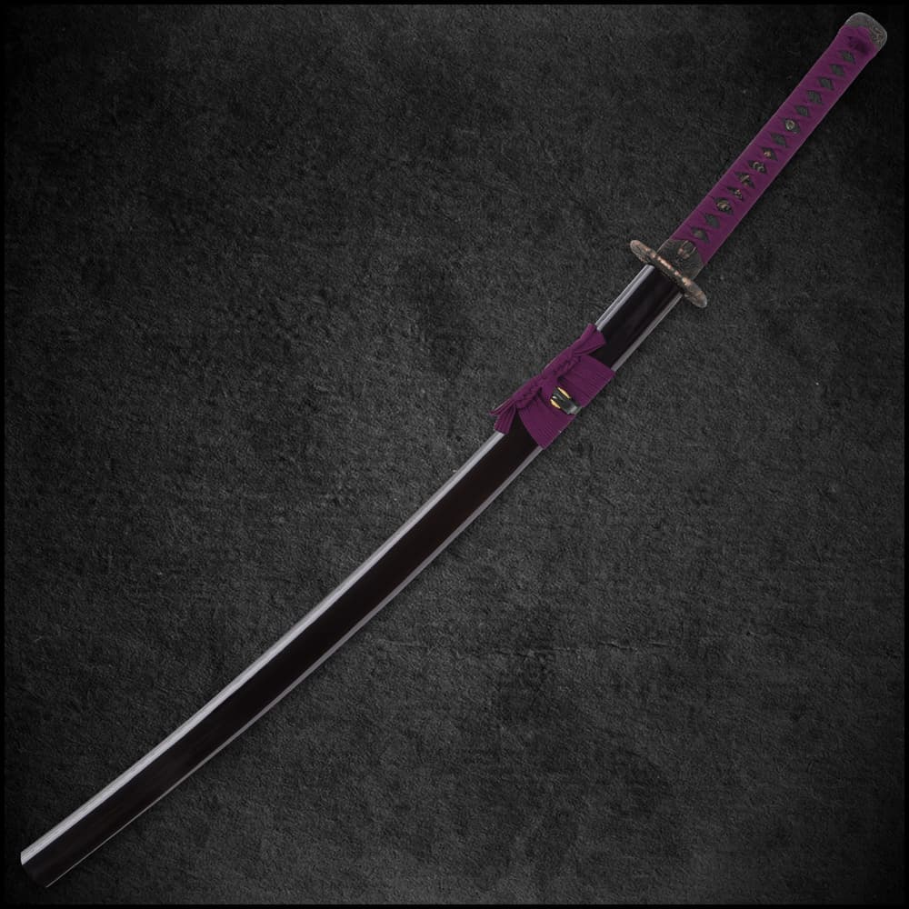 Shinwa Purple Serpent Katana And Scabbard