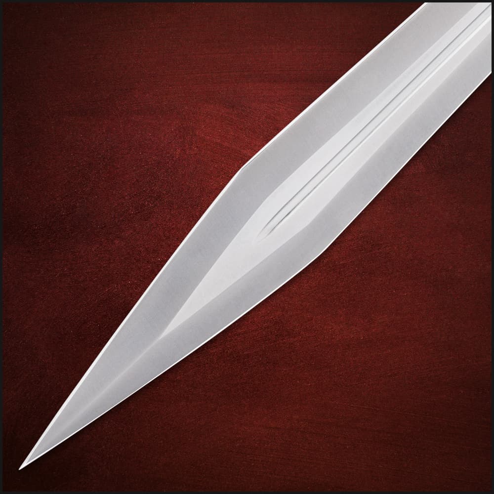 【双龍-九幽冽獄槍】古兵器 武具 手鍛造打 武蔵 銃 槍 鑑賞用 贈り物 武士道 Honshu D2 Gladiator Sword And Sheath | BUDK.com