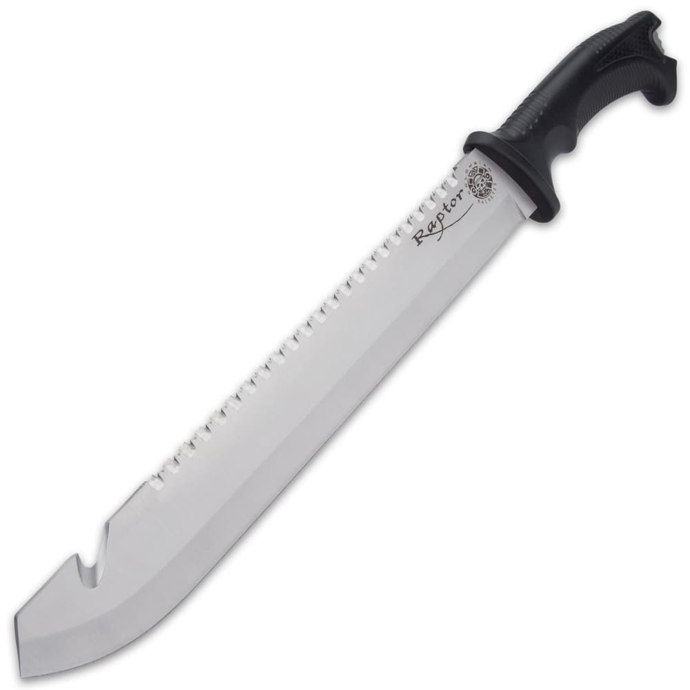 Colombian Raptor Black Machete And Sheath 3Cr13 Colombian Raptor Black Machete And Sheath 3Cr13