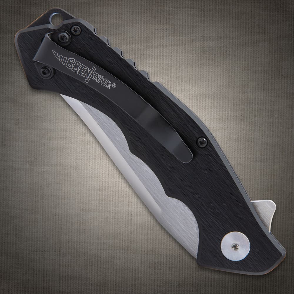 Hibben HellFyre Whirlwind Pocket Knife - 7Cr17 Stainless Steel