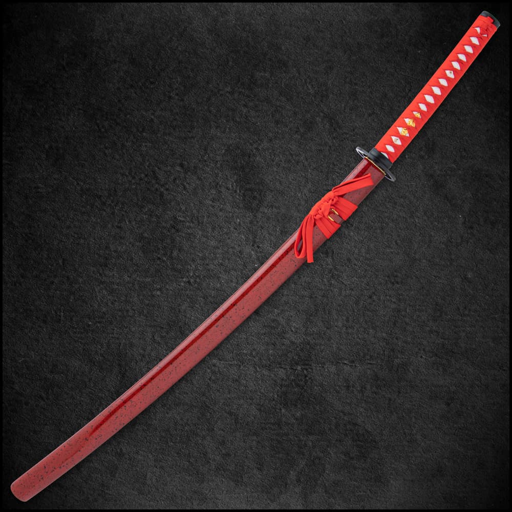 Shinwa Crimson Defender Katana And Scabbard