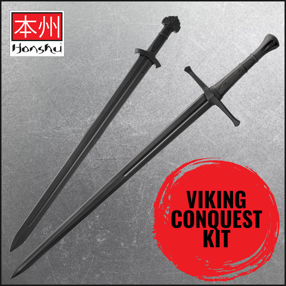 Full image of the Honshu Viking and Broadsword Training Sword included in the Viking Conquest Kit. image number 0