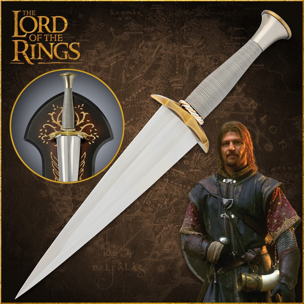 Full image of the Lord of the Rings Boromir Dagger. image number 0