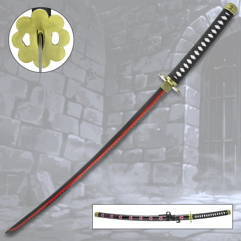 Roronoa Zoro's Shusui Katana and in its scabbard. image number 0