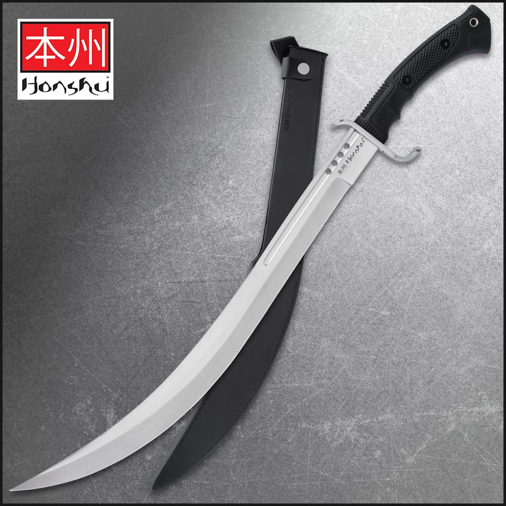 The Honshu Boshin Saber in and out of its scabbard image number 0