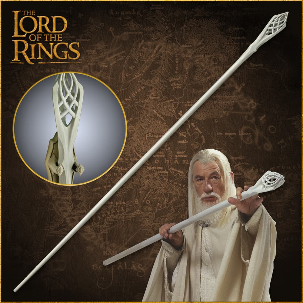 Lord of the Rings Staff of Gandalf the White image number 0