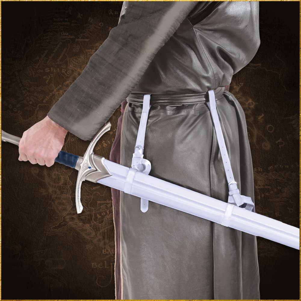 Lord of the Rings Glamdring White Scabbard image number 1